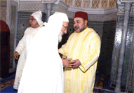 السيد  عبد الله ابو عطاء الله الفائز بجائزة محمد السادس لأهل القرآن لعام 1435-2014